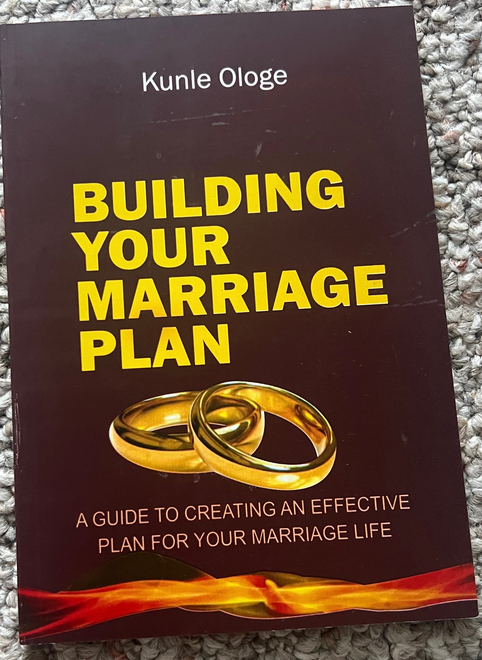 Building Your Marriage Plan