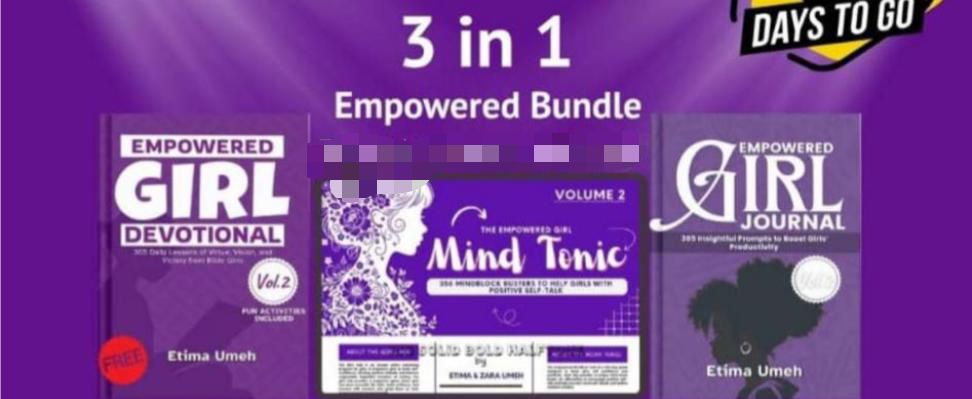 The Empowered Girl 3in1 Bundle Devotional Journal Junior