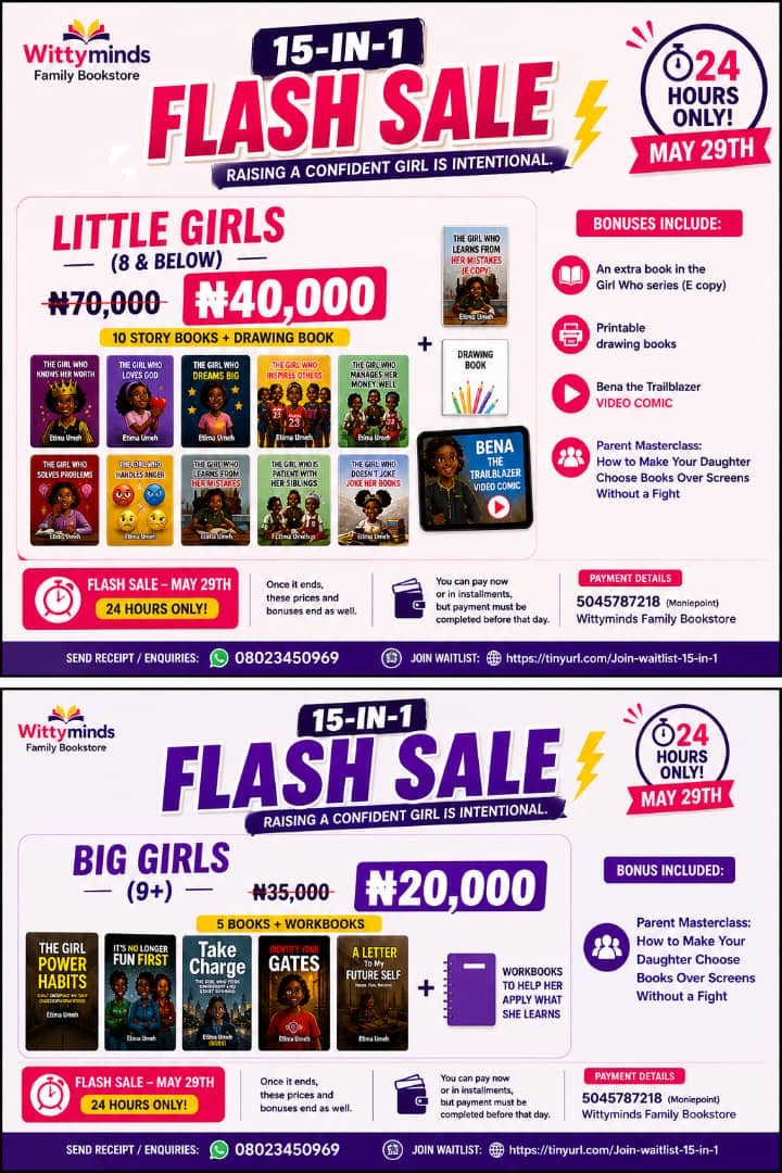 15 in 1 Girls Hub bundle (Combined)